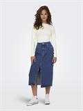 ONLBIANCA MIDI SKIRT DNM REA NOOS medium blue denim
