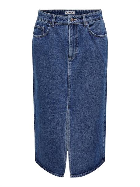 ONLBIANCA MIDI SKIRT DNM REA NOOS medium blue denim