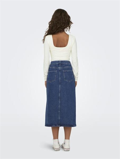 ONLBIANCA MIDI SKIRT DNM REA NOOS medium blue denim