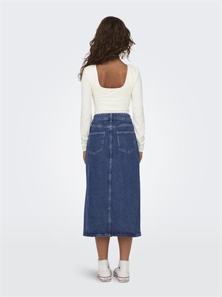ONLBIANCA MIDI SKIRT DNM REA NOOS medium blue denim