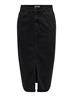 ONLBIANCA MIDI SKIRT DNM REA NOOS washed black