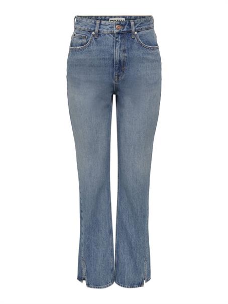 ONLBILLIE EX HW STR SLIT DNM DOT025 NOOS medium blue denim