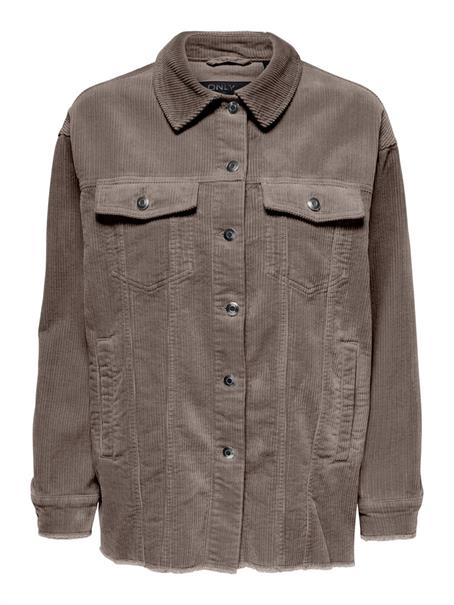 ONLBITTEN CORD SHACKET PNT NOOS falcon