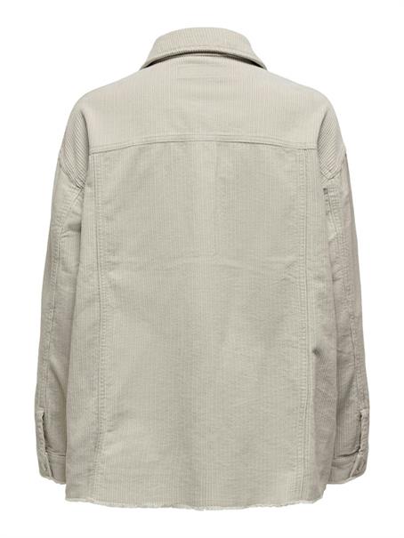 ONLBITTEN CORD SHACKET PNT NOOS silver lining