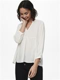 ONLBLOOM 3/4 TOP NOOS WVN cloud dancer