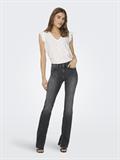 ONLBLUSH HW SLIT FLR RW DNM REA109 NOOS black denim