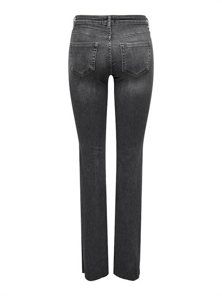 ONLBLUSH HW SLIT FLR RW DNM REA109 NOOS black denim