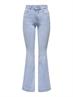 ONLBLUSH MD RETRO FLARED DNM DIA322 NOOS light blue denim