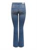 ONLBLUSH MID FLARED DNM DOT741 NOOS medium blue denim