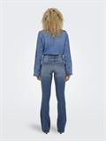 ONLBLUSH MID FLARED DNM DOT741 NOOS medium blue denim