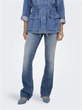ONLBLUSH MID FLARED DNM DOT741 NOOS medium blue denim