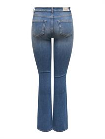ONLBLUSH MID FLARED DNM DOT741 NOOS medium blue denim