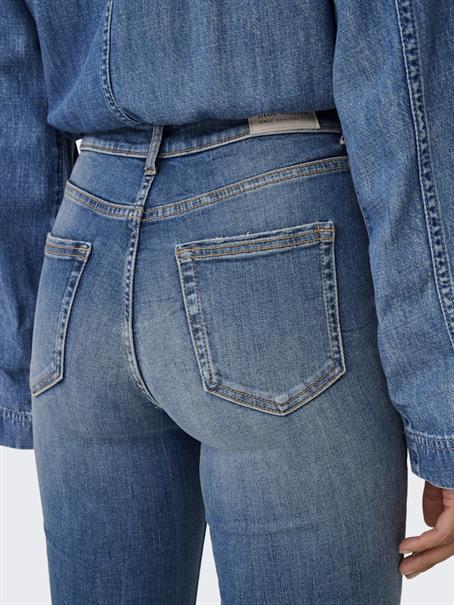 ONLBLUSH MID FLARED DNM DOT741 NOOS medium blue denim