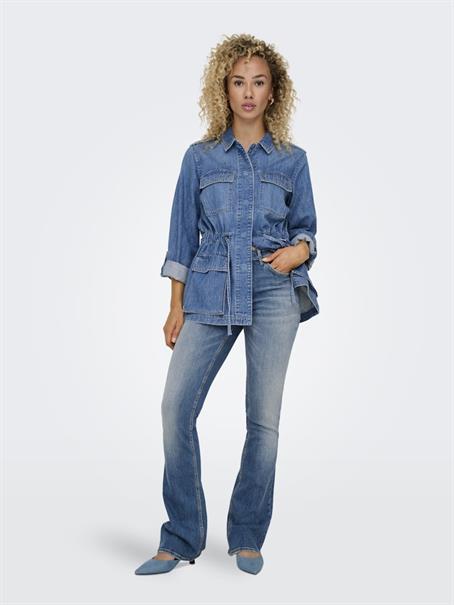 ONLBLUSH MID FLARED DNM DOT741 NOOS medium blue denim
