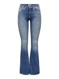 ONLBLUSH MID FLARED DNM REA1319 NOOS medium blue denim