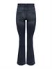 ONLBLUSH MID FLARED DNM REA409 NOOS blue black denim