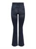 ONLBLUSH MID FLARED DNM REA409 NOOS blue black denim