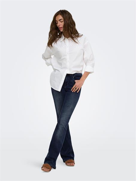 ONLBLUSH MID FLARED DNM REA409 NOOS blue black denim