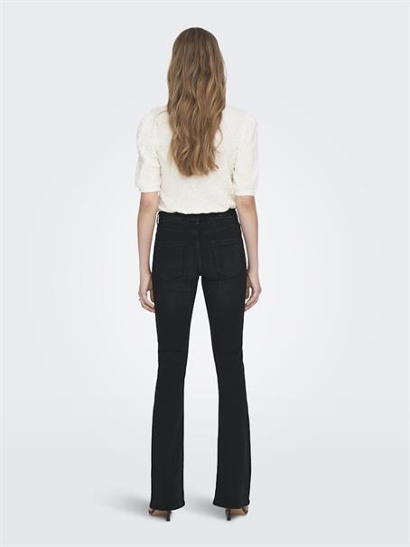 ONLBLUSH MID FLARED DNM TAI1099 NOOS washed black
