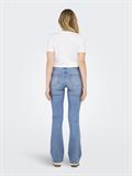 ONLBLUSH MID FLARED DNM TAI198 NOOS special bright blue denim