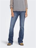 ONLBLUSH MID FLARED DNM TAI305 NOOS medium blue denim