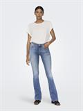 ONLBLUSH MID FLARED DNM TAI467 NOOS light blue denim
