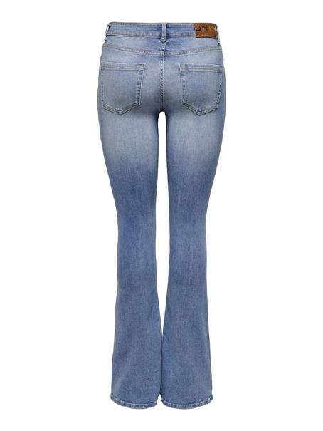 ONLBLUSH MID FLARED DNM TAI467 NOOS light blue denim