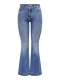 ONLBLUSH MID RETROFLARED DNM DIA550 NOOS medium blue denim