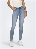 ONLBLUSH MID SK AK RW DS DNM REA685 NOOS light medium blue denim