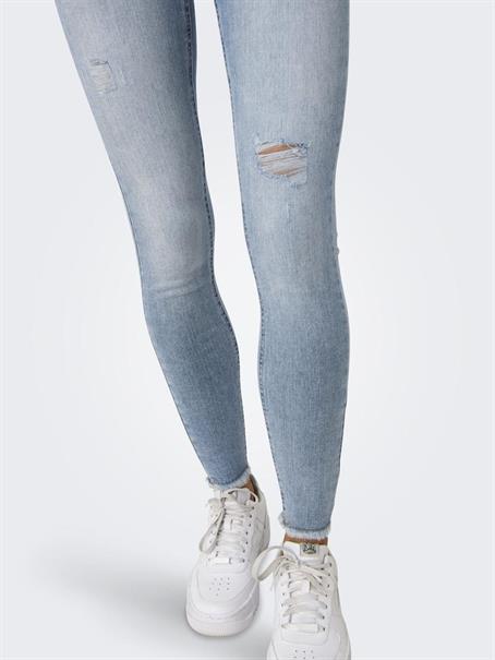 ONLBLUSH MID SK AK RW DS DNM REA685 NOOS light medium blue denim