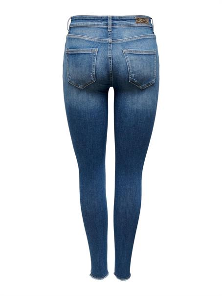 ONLBLUSH MID SK AK RW DT DNM REA221 NOOS dark medium blue denim