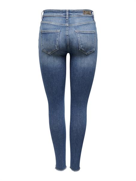 ONLBLUSH MID SK AK RW DT DNM REA221 NOOS dark medium blue denim
