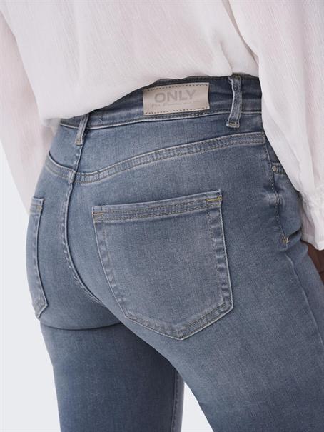 ONLBLUSH MID SK ANK RAW DNM REA231 NOOS special blue grey denim