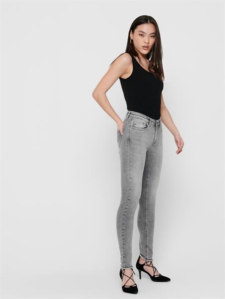 ONLBLUSH MID SK ANK RW DNM REA0918 NOOS grey denim