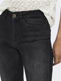ONLBLUSH MID SK ANK RW DNM REA1099 NOOS black denim