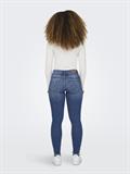 ONLBLUSH MID SK ANK RW DNM REA1319 NOOS medium blue denim