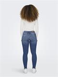 ONLBLUSH MID SK ANK RW DNM REA1319 NOOS medium blue denim