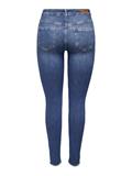 ONLBLUSH MID SK ANK RW DNM REA1319 NOOS medium blue denim