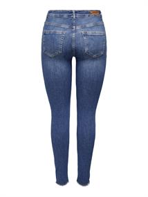 ONLBLUSH MID SK ANK RW DNM REA1319 NOOS medium blue denim