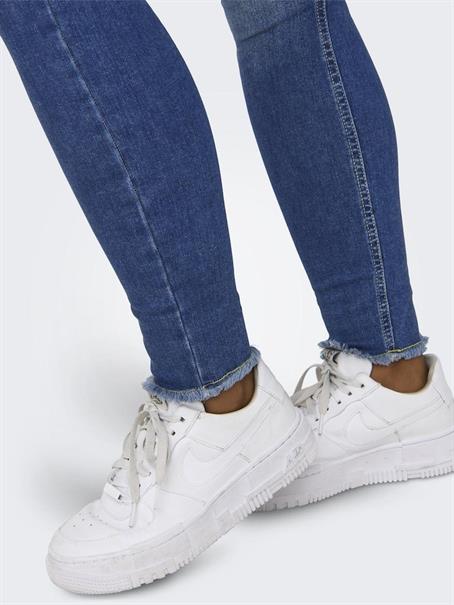 ONLBLUSH MID SK ANK RW DNM REA1319 NOOS medium blue denim
