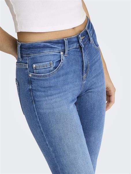 ONLBLUSH MID SK ANK RW DNM REA1319 NOOS medium blue denim