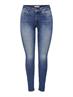 ONLBLUSH MID SK ANK RW DNM REA1319 NOOS medium blue denim