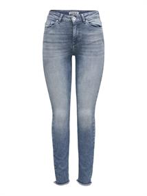 ONLBLUSH MID SK ANK RW DNM REA158 special blue grey denim
