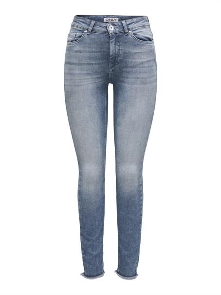 ONLBLUSH MID SK ANK RW DNM REA158 special blue grey denim