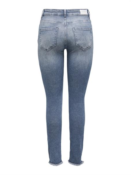 ONLBLUSH MID SK ANK RW DNM REA158 special blue grey denim
