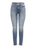 ONLBLUSH MID SK ANK RW DNM REA158 special blue grey denim