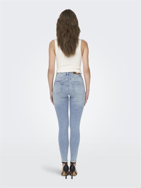 ONLBLUSH MID SK ANK RW DNM REA306 NOOS light blue denim