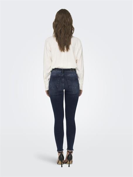 ONLBLUSH MID SK ANK RW DNM REA409 NOOS blue black denim