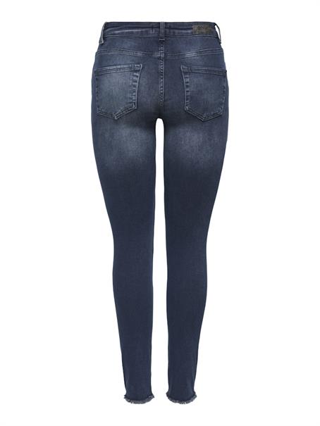 ONLBLUSH MID SK ANK RW DNM REA409 NOOS blue black denim