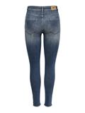 ONLBLUSH MID SK ANK RW DNM REA422 NOOS special blue grey denim